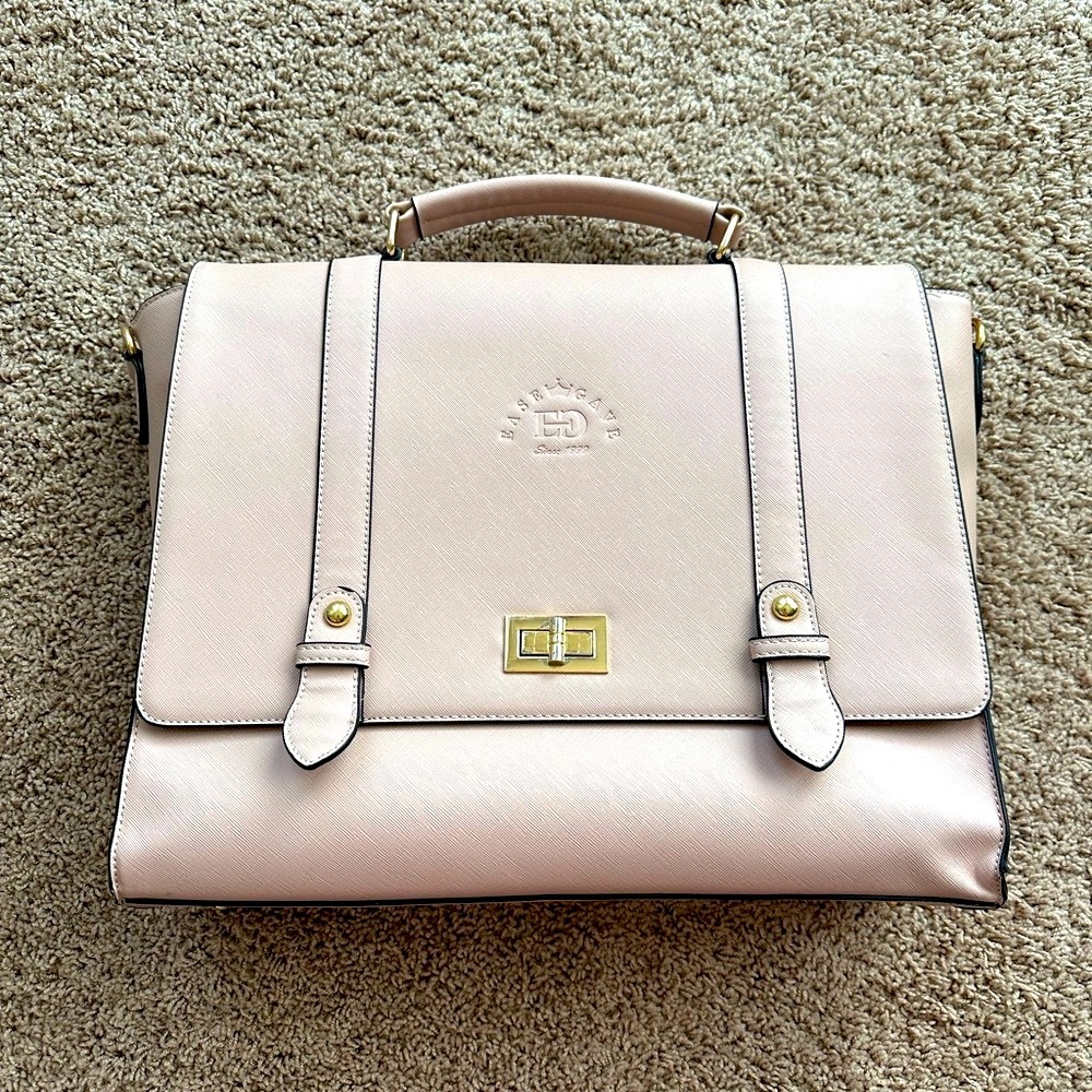 Ease Gave Pink Women's Tote/Briefcase Laptop Bag